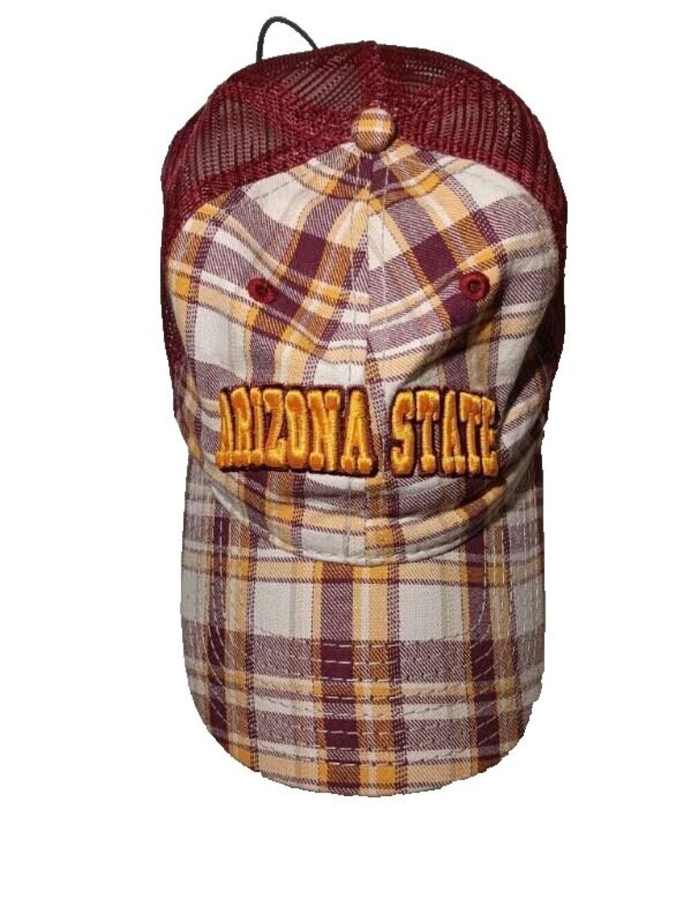 Arizona State Sun Devils ASU The Game Hat Snapback Baseball Cap Plaid
